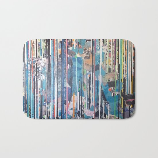RIPPED STRIPES Bath Mat