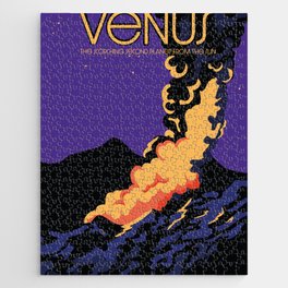 Venus space art. Jigsaw Puzzle