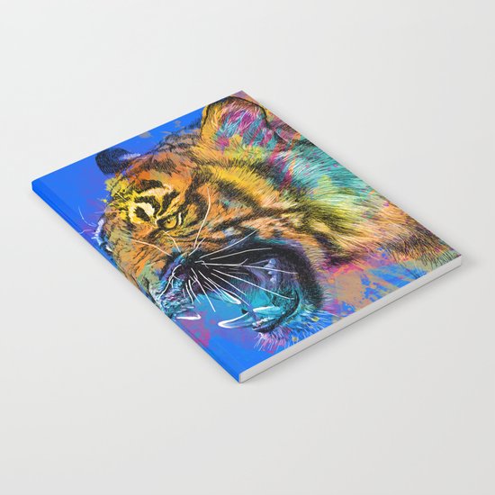 Angry Tiger Notebook