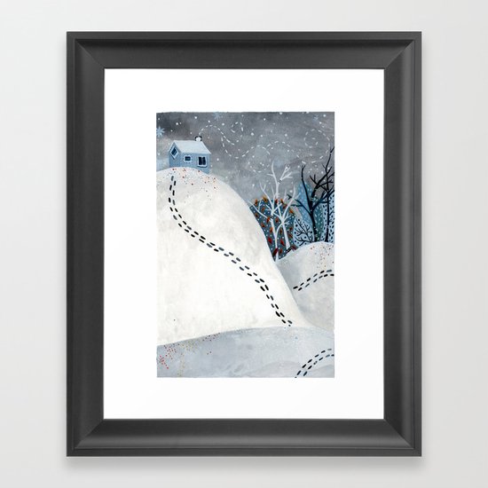 THE ROAD Framed Art Print