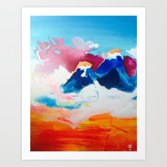 Ah Create And Destroy Art Print