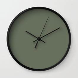 Queen Valley Green Wall Clock