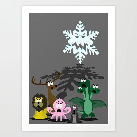 Winter is Coming... Art Print