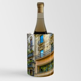 Spain Photography - Colorful Street Of Spain Wine Chiller