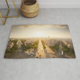 Champs Elysees From the Top Rug