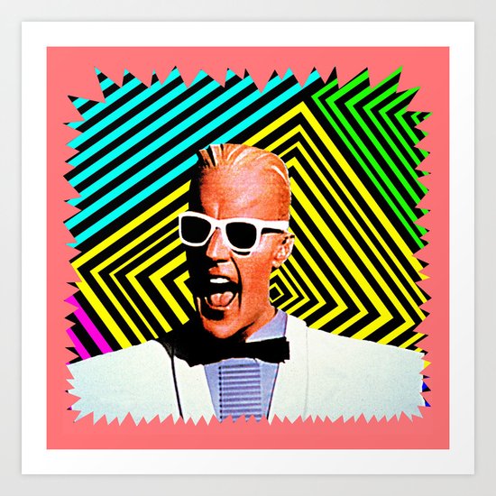 MAX HEADROOM | 80's Inspiration Art Print