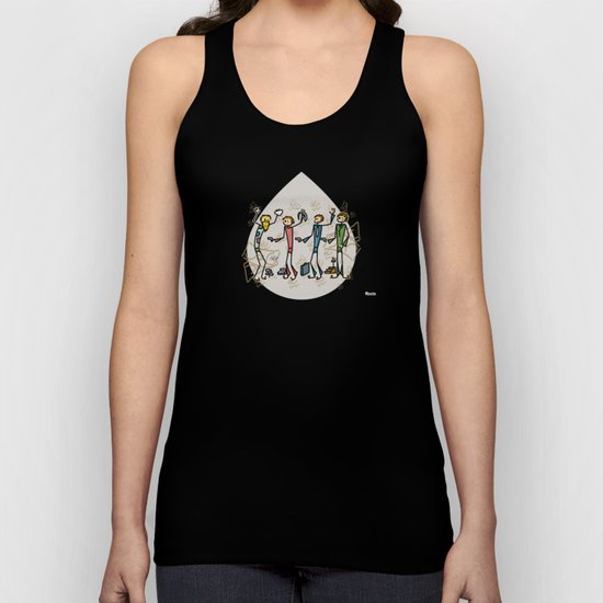 Businessman Unisex Tank Top