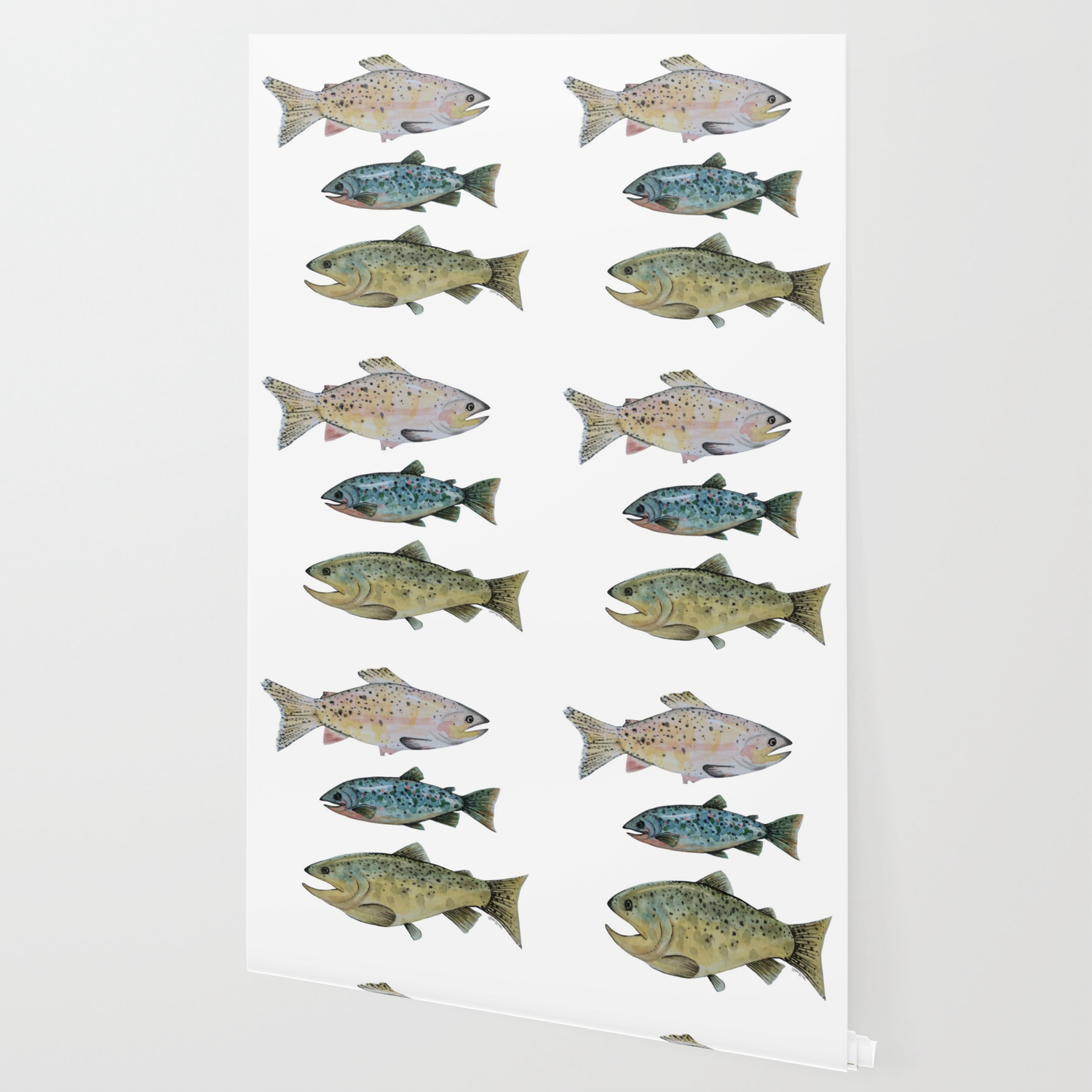 Rainbow Trout Wallpaper By Maddiemichael Society6