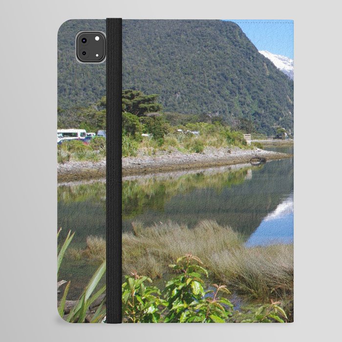 New Zealand Photography - Beautiful Mountains In Fiordland National Park iPad Folio Case
