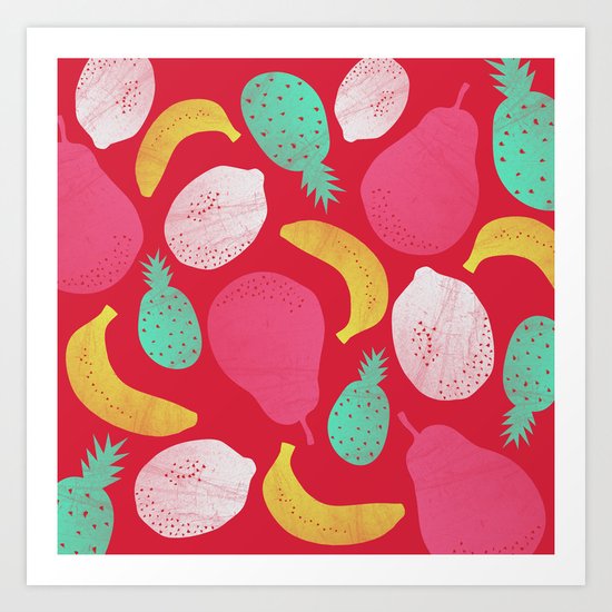 Fruit Salad Art Print