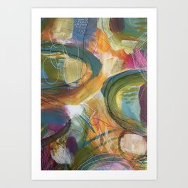 New Day Abstract Art Print