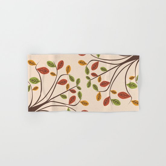 Autumn Trees Hand & Bath Towel