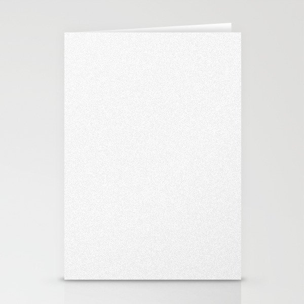 Melange - White and Pale Gray Stationery Cards