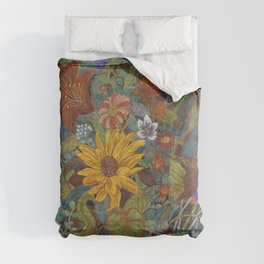 flower 2【Japanese painting】 Comforter