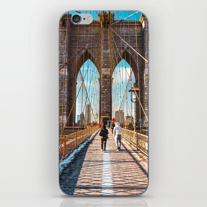 Brooklyn Bridge | New York City | HDR Travel Photography in NYC iPhone Skin