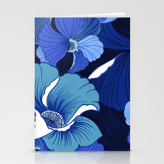 Blue For Poppies Stationery Cards