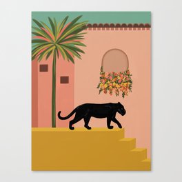 Panther on the Prowl Canvas Print