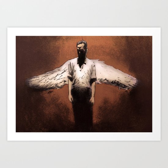 Losing My Religion Art Print