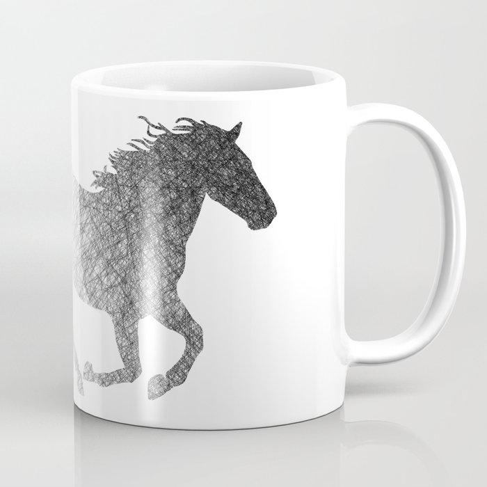 Running Horse Coffee Mug