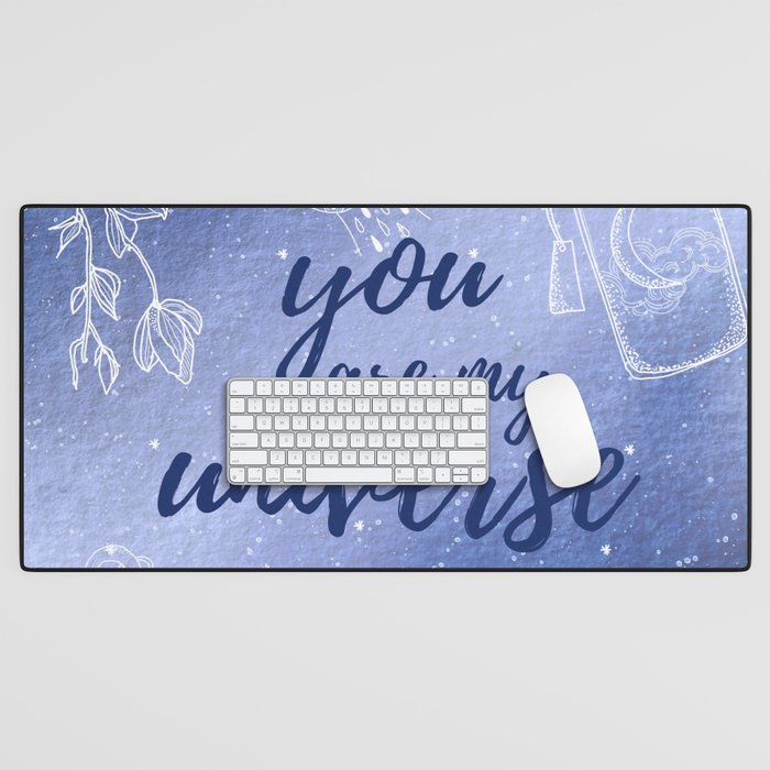 Mysterious Luna #6: You are my Universe Desk Mat
