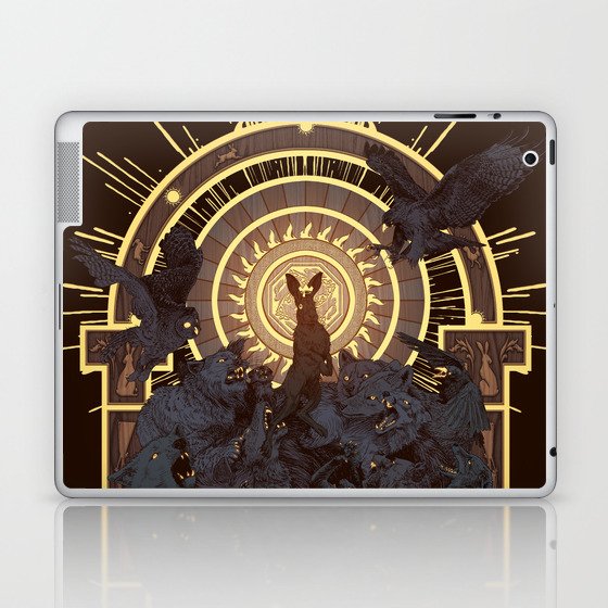 First They Must Catch You Laptop & iPad Skin