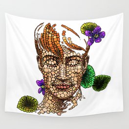 A Beautiful Ginger Boy and Nature Wall Tapestry