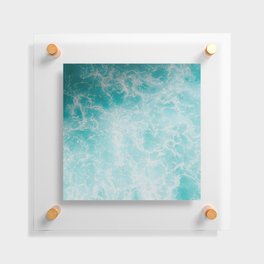 Blue Pattern Floating Acrylic Print