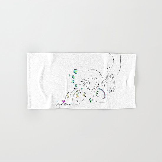 kiss Hand & Bath Towel