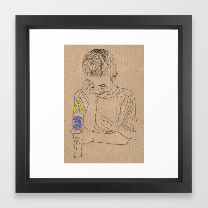 barbie doll art