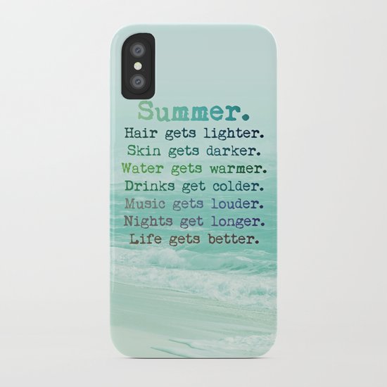 SUMMER iPhone Case