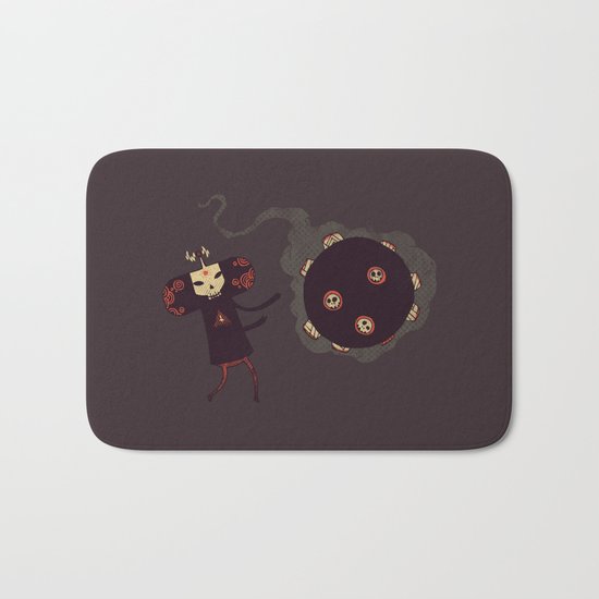 Katamari of the Dead Bath Mat