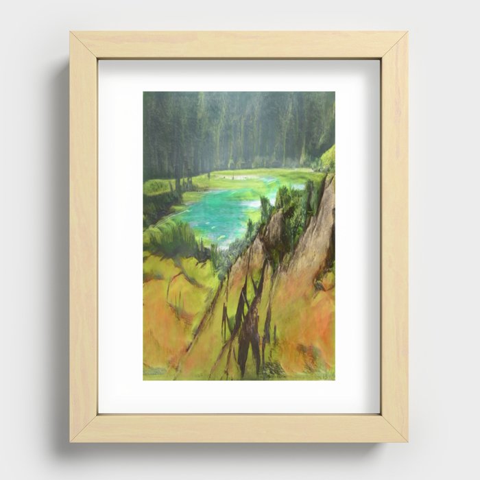 Out Of The Woods Recessed Framed Print