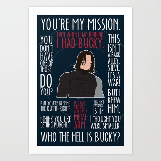 The Winter Soldier Art Print