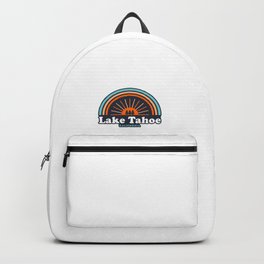 Lake Tahoe California Rainbow Backpack
