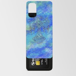 Celtic Tree of Life Sky Colored Android Card Case