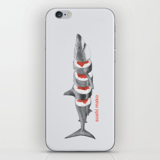 Sushi Mako iPhone & iPod Skin