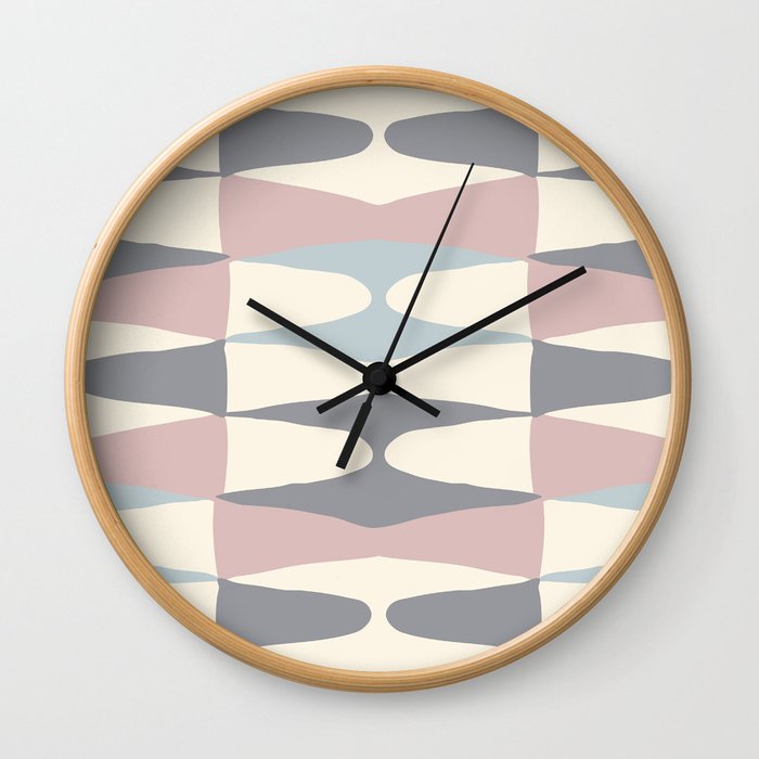 Zaha Pastel Wall Clock