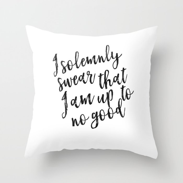 I solemnly swear pillow cheap
