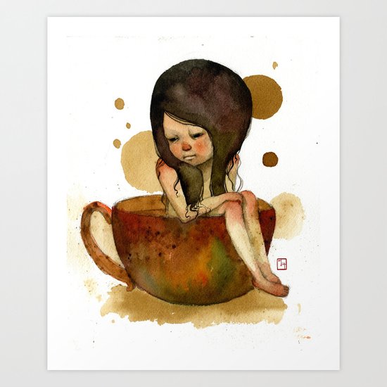coffee Art Print