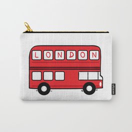 London Bus Carry-All Pouch