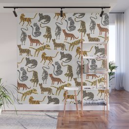 Tiger Collection – Neutral Palette Wall Mural