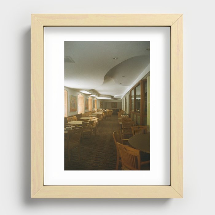 Curves Recessed Framed Print