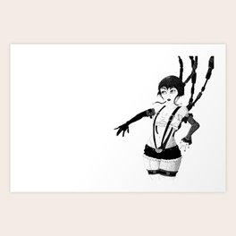 Robot Girl Art Prints For Any Decor Style Society6
