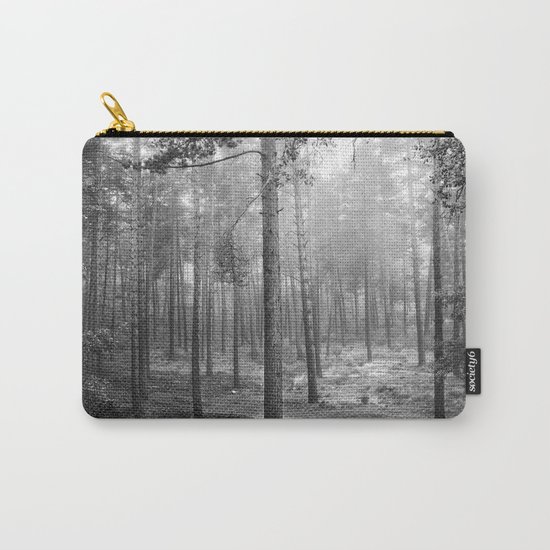"Rectilineum". BW. Secret places. Foggy dreams. Carry-All Pouch