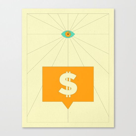 New Money Canvas Print