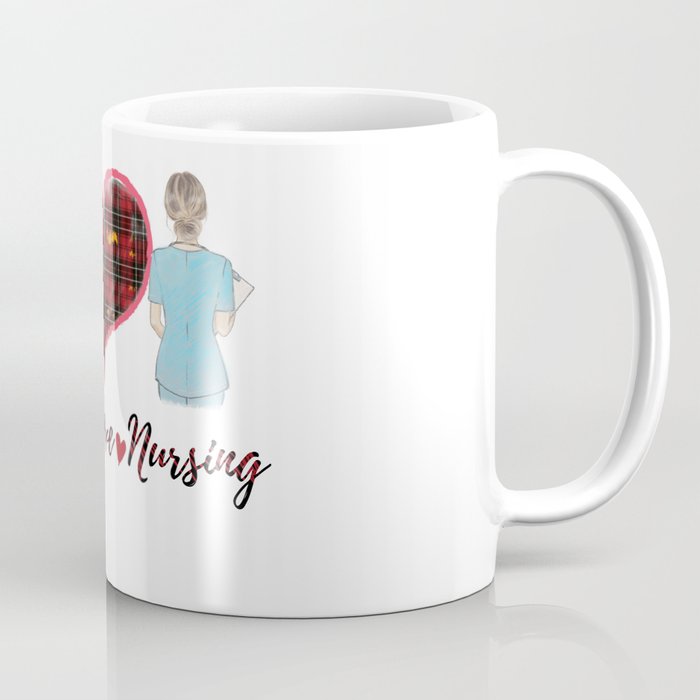 Peace Love Nursing Coffee Mug
