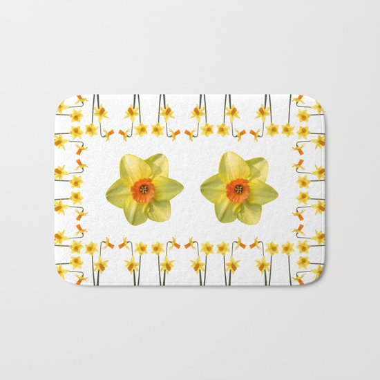Daffodil Madness Bath Mat