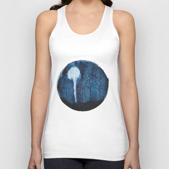 Moon light Unisex Tank Top