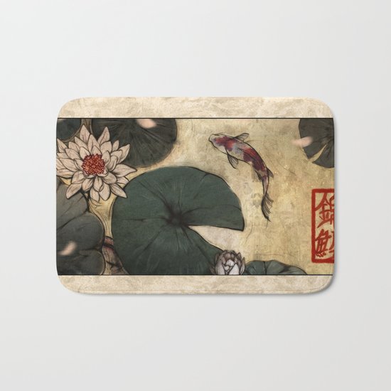 Lotus Bath Mat