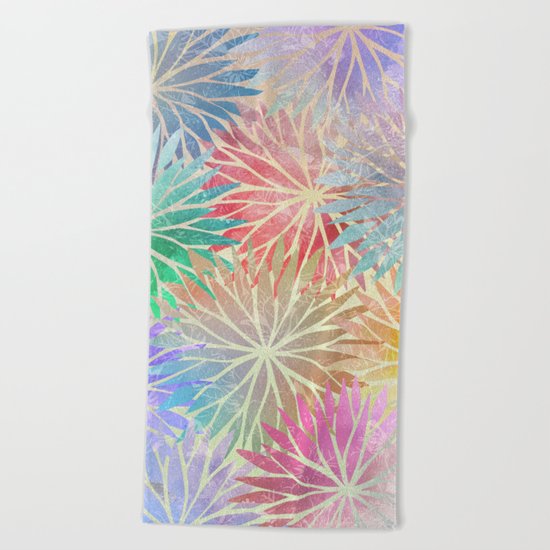 Summer Pattern #3 Beach Towel